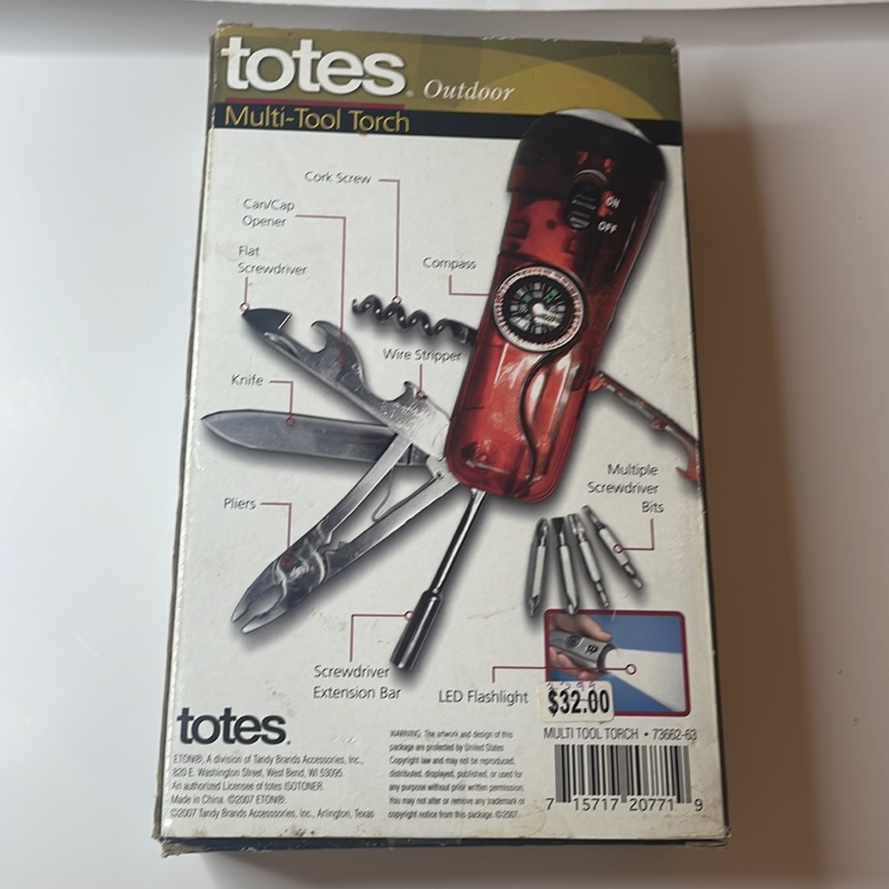 Totes multi-tool torch - Picture 3 of 4